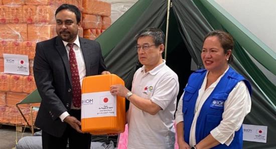 Japan Donates Emergency Shelters to Sri Lanka